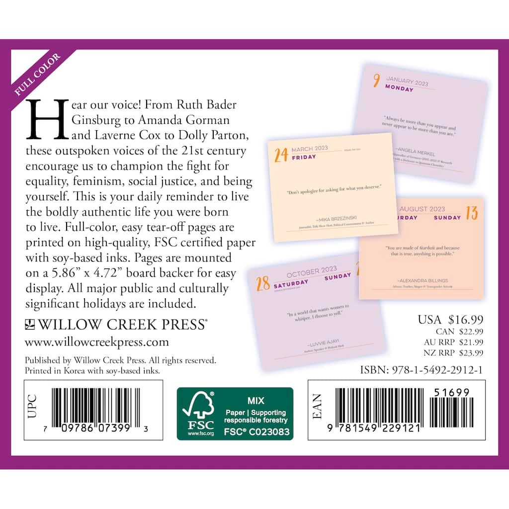 Wholesale ✨ 2023 That's What She Said Box Calendar by Willow Creek Press 🥰 2 Wholesale ✨ 2023 That's What She Said Box Calendar by Willow Creek Press 🥰 - Image 2
