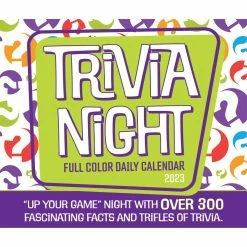 Best Pirce 👍 2023 Trivia Night Box Calendar by Willow Creek Press 🌟 -Cheap Willow Creek Press Store D669868S 5