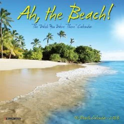 Best Sale 😀 2023 Ah, the Beach Mini Wall Calendar by Willow Creek Press 👍