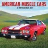 Wholesale 🥰 2023 American Muscle Cars Mini Wall Calendar by Willow Creek Press 🔔