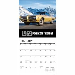 Wholesale 🥰 2023 American Muscle Cars Mini Wall Calendar by Willow Creek Press 🔔 -Cheap Willow Creek Press Store D669878S 3