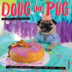 Discount 😀 2023 Doug the Pug Mini Wall Calendar by Willow Creek Press 🔥