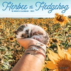 Brand new 🔔 2023 Herbee the Hedgehog Mini Wall Calendar by Willow Creek Press ❤️