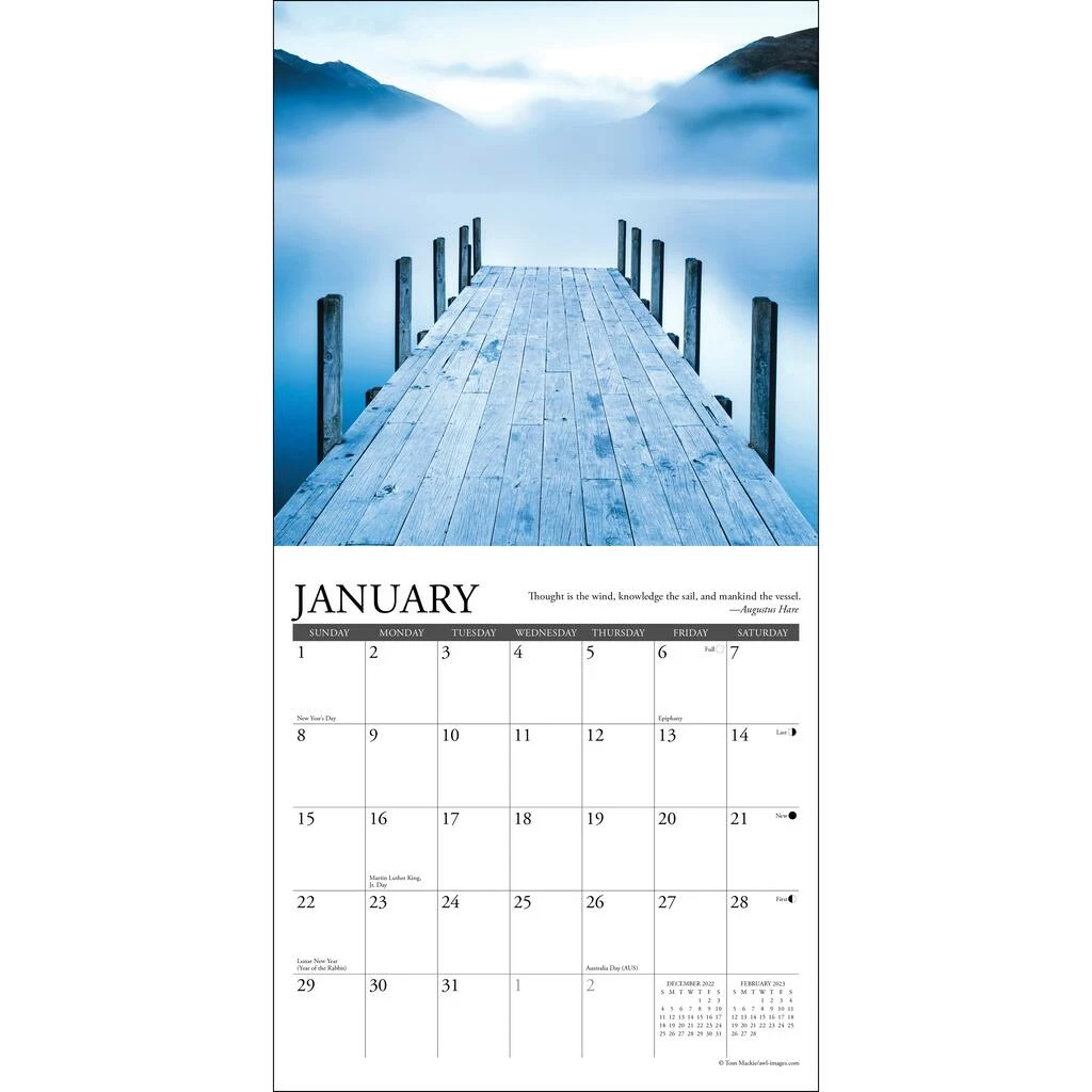 Cheap π₯ 2023 Inspirations Mini Wall Calendar by Willow Creek Press β€οΈ 3 Cheap π₯ 2023 Inspirations Mini Wall Calendar by Willow Creek Press β€οΈ - Image 3