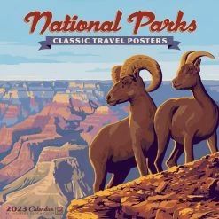 New ❤️ 2023 National Parks ADG Mini Wall Calendar by Willow Creek Press ✔️