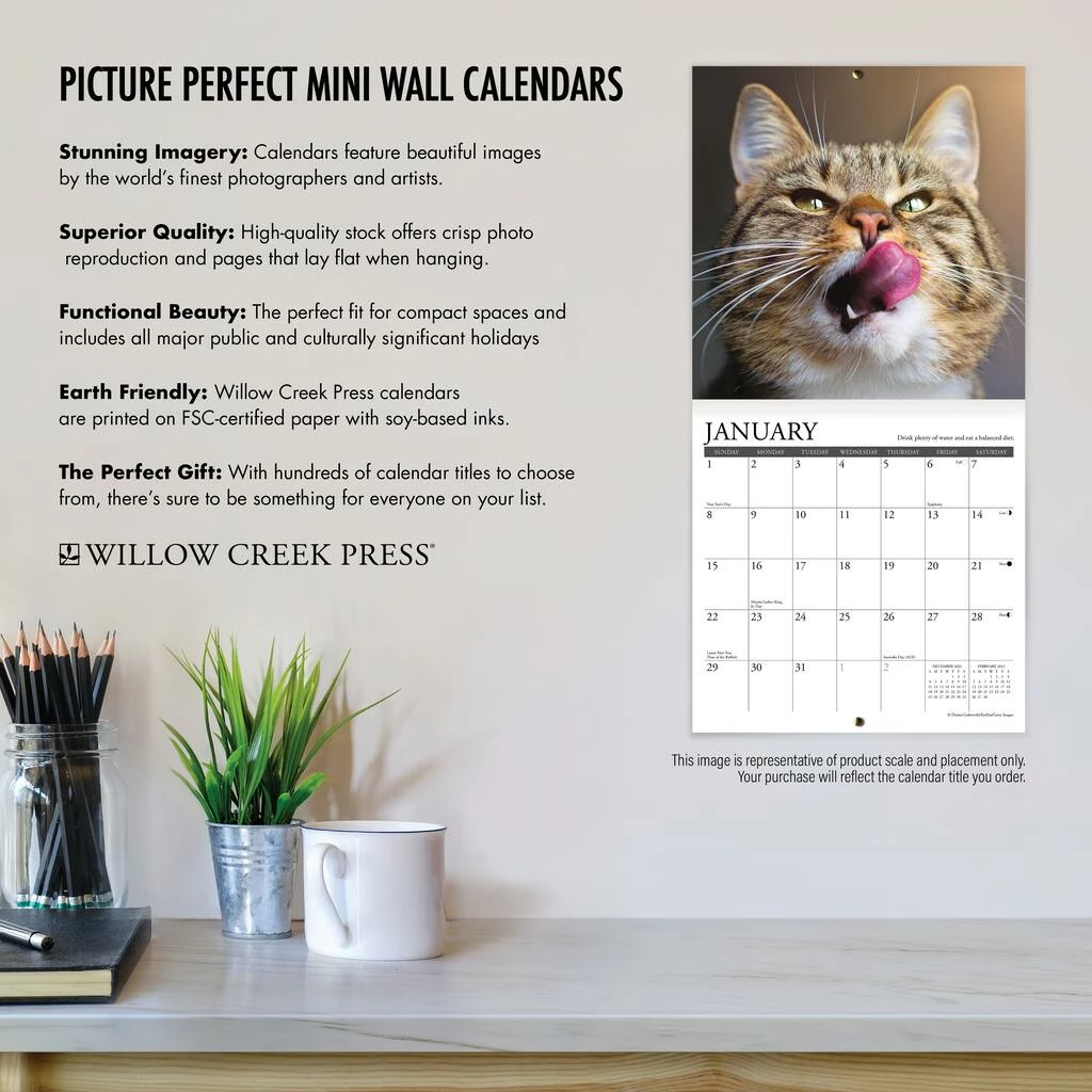 New ❤️ 2023 National Parks ADG Mini Wall Calendar by Willow Creek Press ✔️ 4 New ❤️ 2023 National Parks ADG Mini Wall Calendar by Willow Creek Press ✔️ - Image 4