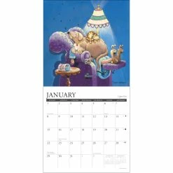 Buy 🎁 2023 Paws & Claws Gary Patterson Mini Calendar by Willow Creek Press 💯 -Cheap Willow Creek Press Store D669906S 3