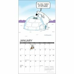 Best Pirce 🥰 2023 Tundra Mini Wall Calendar by Willow Creek Press 😉 -Cheap Willow Creek Press Store D669910S 3