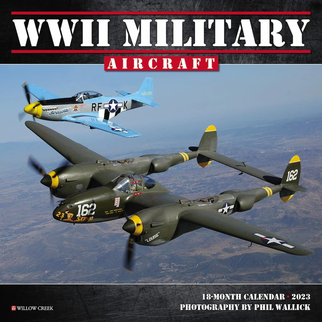 Best deal 🥰 2023 WWII Military Aircraft Mini Wall Calendar by Willow Creek Press ❤️ 1 Best deal 🥰 2023 WWII Military Aircraft Mini Wall Calendar by Willow Creek Press ❤️