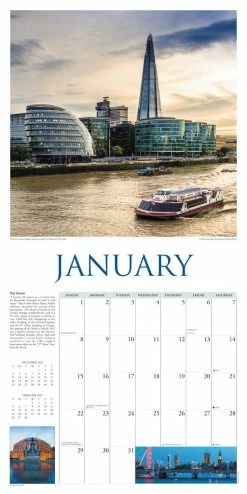 Best Pirce 👍 2023 A Walk in London Wall Calendar by Willow Creek Press 🤩 -Cheap Willow Creek Press Store D669925S 3