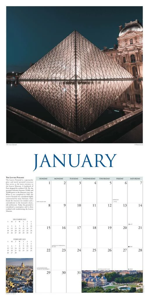 Best reviews of ๐ฅ 2023 A Walk in Paris Wall Calendar by Willow Creek Press ๐ 3 Best reviews of ๐ฅ 2023 A Walk in Paris Wall Calendar by Willow Creek Press ๐ - Image 3