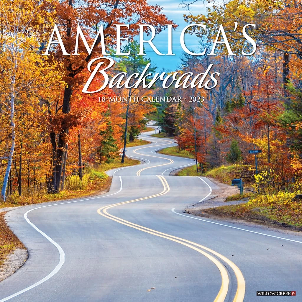 Coupon π 2023 America's Backroads Wall Calendar by Willow Creek Press 𧨠1 Coupon π 2023 America's Backroads Wall Calendar by Willow Creek Press π§¨