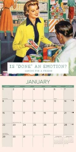 Best Pirce 👍 2023 Asking for a Friend Wall Calendar by Willow Creek Press 😍 -Cheap Willow Creek Press Store D669947S 3