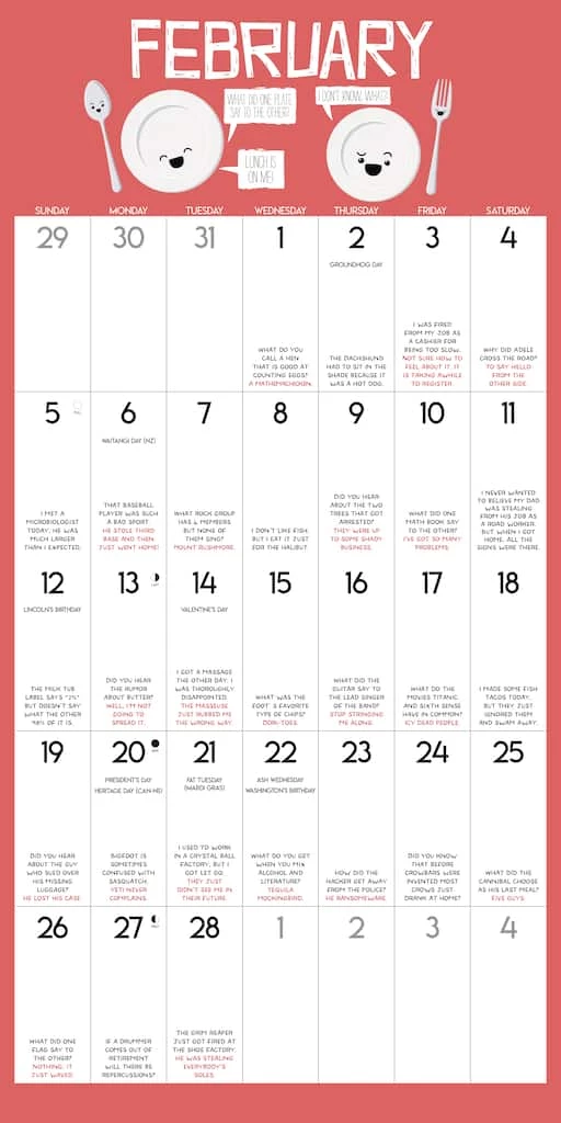 Cheapest 🤩 2023 Bad Dad Jokes Wall Calendar by Willow Creek Press 😍 3 Cheapest 🤩 2023 Bad Dad Jokes Wall Calendar by Willow Creek Press 😍 - Image 3