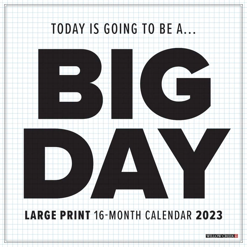 Best deal ⌛ 2023 Big Day Wall Calendar by Willow Creek Press 🤩 1 Best deal ⌛ 2023 Big Day Wall Calendar by Willow Creek Press 🤩