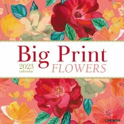 Coupon ⌛ 2023 Big Print Flowers Wall Calendar by Willow Creek Press 😉
