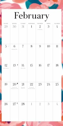 Coupon โ 2023 Big Print Flowers Wall Calendar by Willow Creek Press ๐ 6 Coupon โ 2023 Big Print Flowers Wall Calendar by Willow Creek Press ๐ -Cheap Willow Creek Press Store D669974S 3