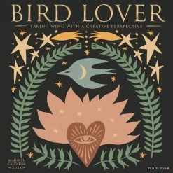 New ❤️ 2023 Bird Lovers Wall Calendar by Willow Creek Press 🌟