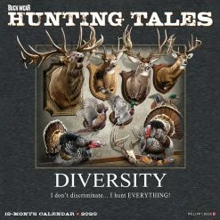 New 🎉 2023 Buck Wear's Hunting Tales Wall Calendar by Willow Creek Press ✔️
