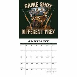 New 🎉 2023 Buck Wear's Hunting Tales Wall Calendar by Willow Creek Press ✔️ -Cheap Willow Creek Press Store D669990S 3