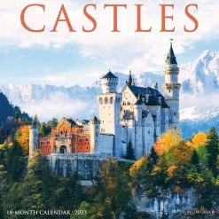 Flash Sale 😀 2023 Castles Wall Calendar by Willow Creek Press 😉