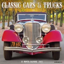 Wholesale ✨ 2023 Classic Cars & Trucks Wall Calendar by Willow Creek Press ⭐