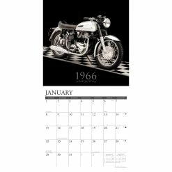 Deals 🔔 2023 Classic Motorcycles Wall Calendar by Willow Creek Press 😀 -Cheap Willow Creek Press Store D670029S 3