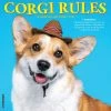 Flash Sale ❤️ 2023 Corgi Rules Wall Calendar by Willow Creek Press 🧨