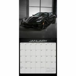 Coupon 💯 2023 Corvette Wall Calendar by Willow Creek Press ✔️ -Cheap Willow Creek Press Store D670042S 3