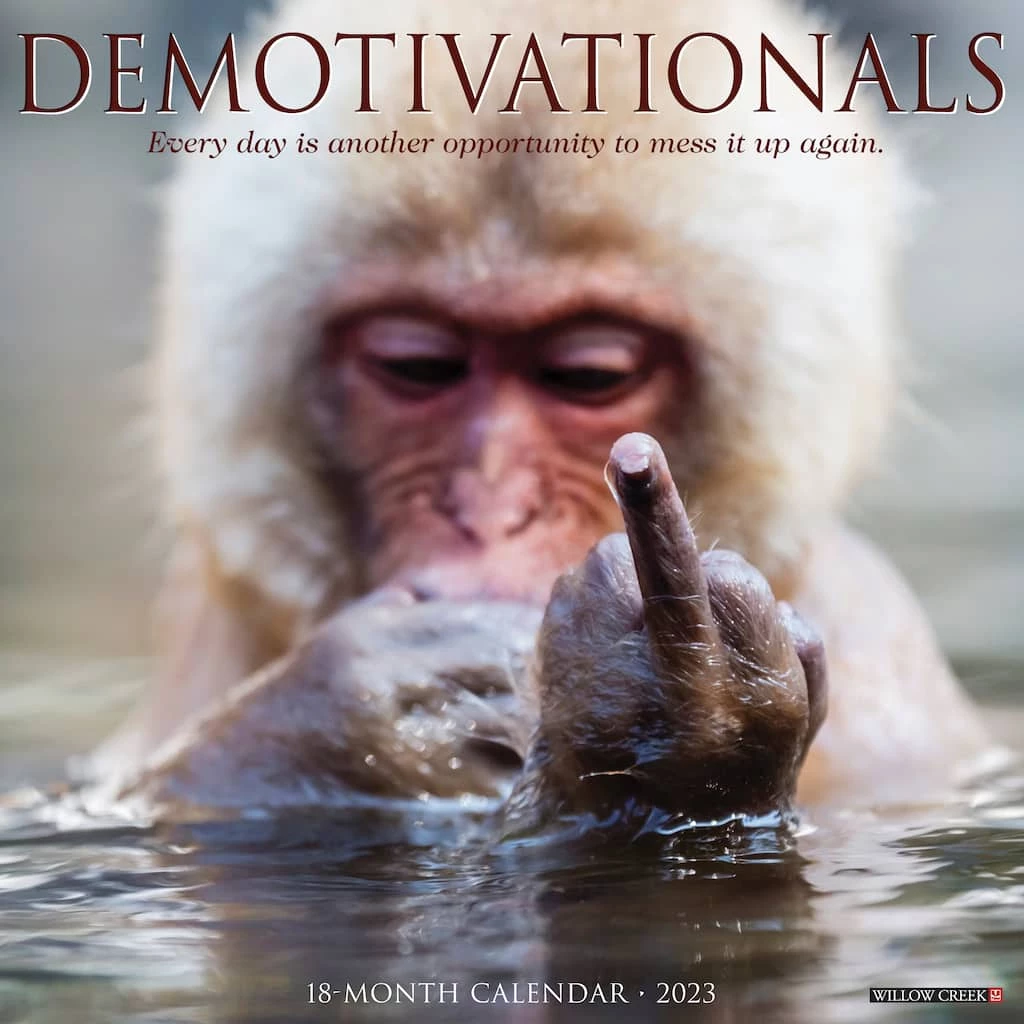 Top 10 β¨ 2023 Demotivationals Wall Calendar by Willow Creek Press π 1 Top 10 β¨ 2023 Demotivationals Wall Calendar by Willow Creek Press π
