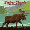 Brand new 🌟 2023 Explore Canada Classic Travel Posters Wall Calendar by Willow Creek Press 🛒