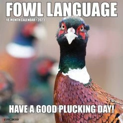 Wholesale 🎁 2023 Fowl Language Wall Calendar by Willow Creek Press 😀