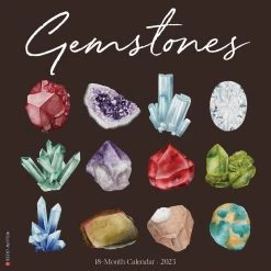 Hot Sale 💯 2023 Gemstones Wall Calendar by Willow Creek Press 🎁