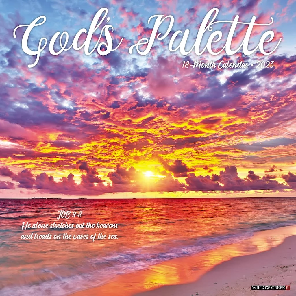 Best Sale ๐คฉ 2023 God's Palette Wall Calendar by Willow Creek Press ๐งจ 1 Best Sale ๐คฉ 2023 God's Palette Wall Calendar by Willow Creek Press ๐งจ