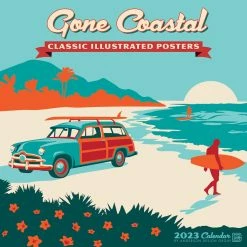 Hot Sale 🛒 2023 Gone Coastal Wall Calendar by Willow Creek Press 👏