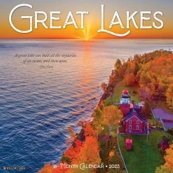 Cheapest ✔️ 2023 Great Lakes Wall Calendar by Willow Creek Press 😉