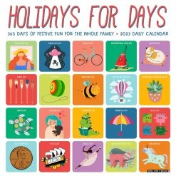Top 10 😉 2023 Holidays for Days Wall Calendar by Willow Creek Press 😉