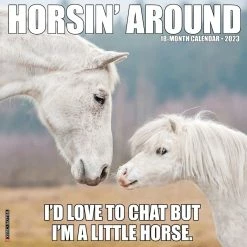 Flash Sale 😉 2023 Horsin' Around Wall Calendar by Willow Creek Press ⌛