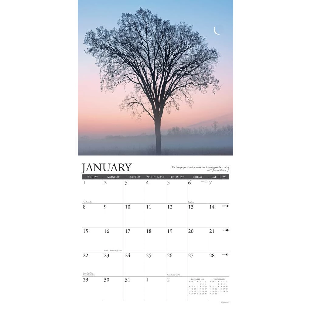 Best deal β¨ 2023 Inspirations Wall Calendar by Willow Creek Press π 3 Best deal β¨ 2023 Inspirations Wall Calendar by Willow Creek Press π - Image 3