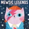 New 🔔 2023 Mewsic Legends Wall Calendar by Willow Creek Press 🎁