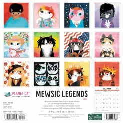 New ๐ 2023 Mewsic Legends Wall Calendar by Willow Creek Press ๐ 5 New ๐ 2023 Mewsic Legends Wall Calendar by Willow Creek Press ๐ -Cheap Willow Creek Press Store D670145S 2
