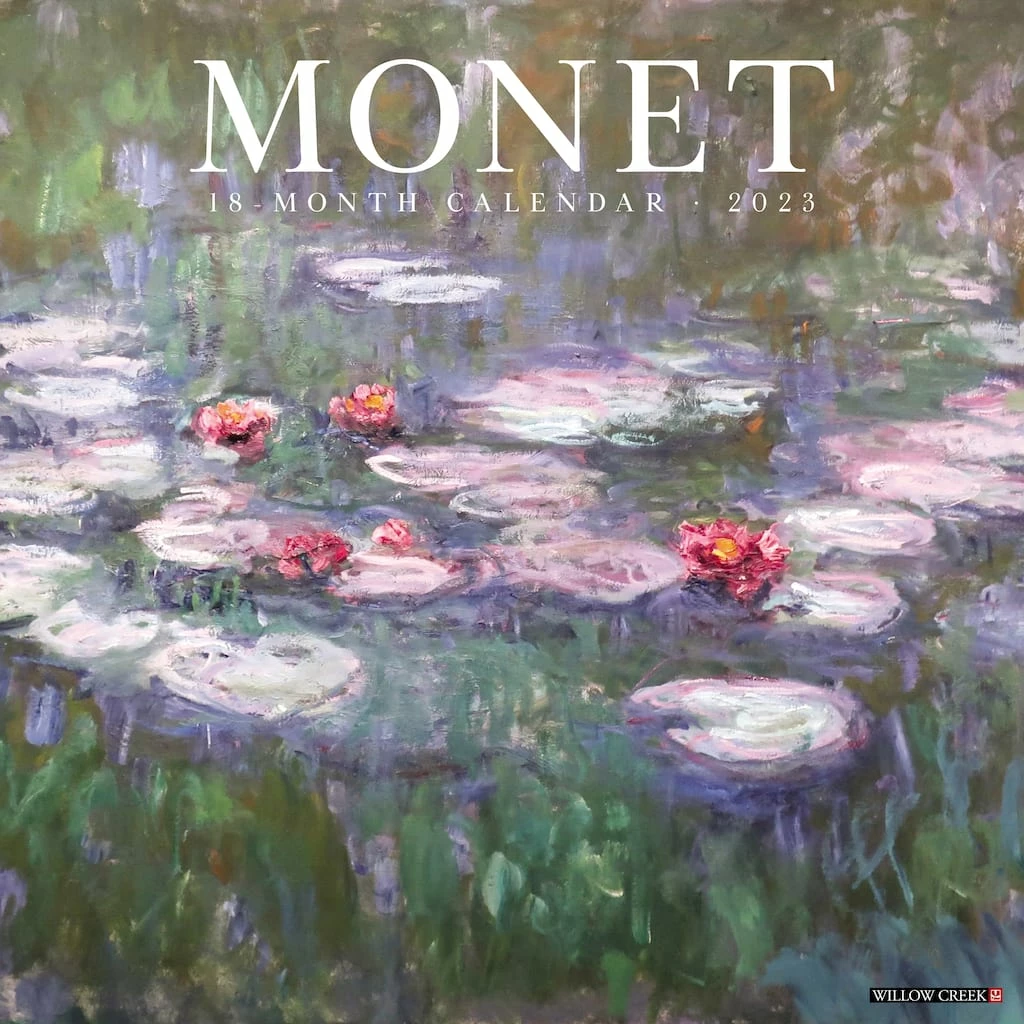 Best Sale 😍 2023 Monet Wall Calendar by Willow Creek Press 🎁 1 Best Sale 😍 2023 Monet Wall Calendar by Willow Creek Press 🎁