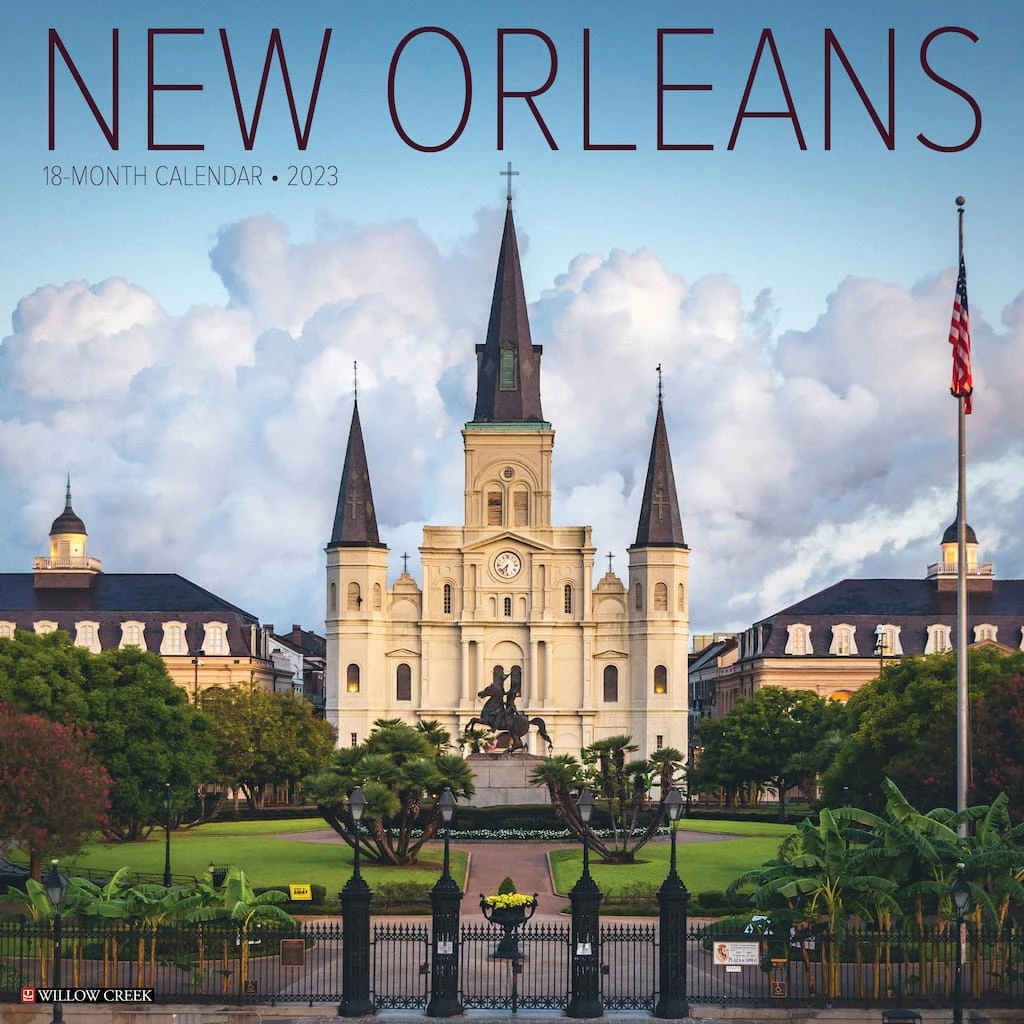Brand new 𧨠2023 New Orleans Wall Calendar by Willow Creek Press π 1 Brand new 𧨠2023 New Orleans Wall Calendar by Willow Creek Press π