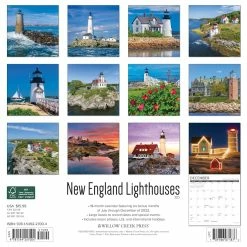 Brand new ❤️ 2023 New England Lighthouses Wall Calendar by Willow Creek Press ✔️ -Cheap Willow Creek Press Store D670166S 2