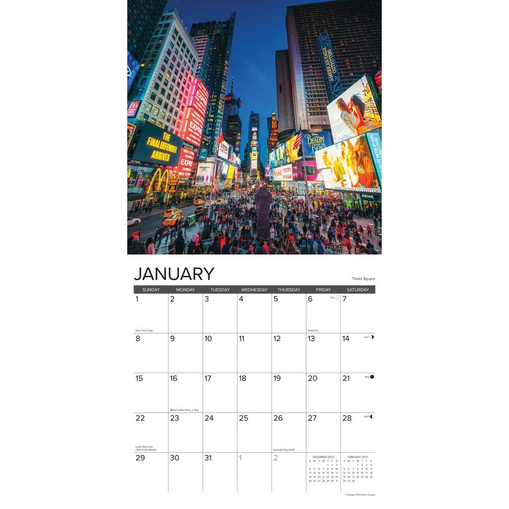 Budget π 2023 New York City Wall Calendar by Willow Creek Press π₯° 3 Budget π 2023 New York City Wall Calendar by Willow Creek Press π₯° - Image 3