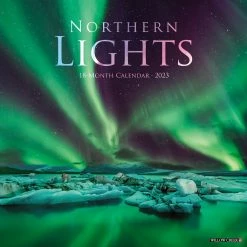 Budget 🎉 2023 Northern Lights Wall Calendar by Willow Creek Press 🌟