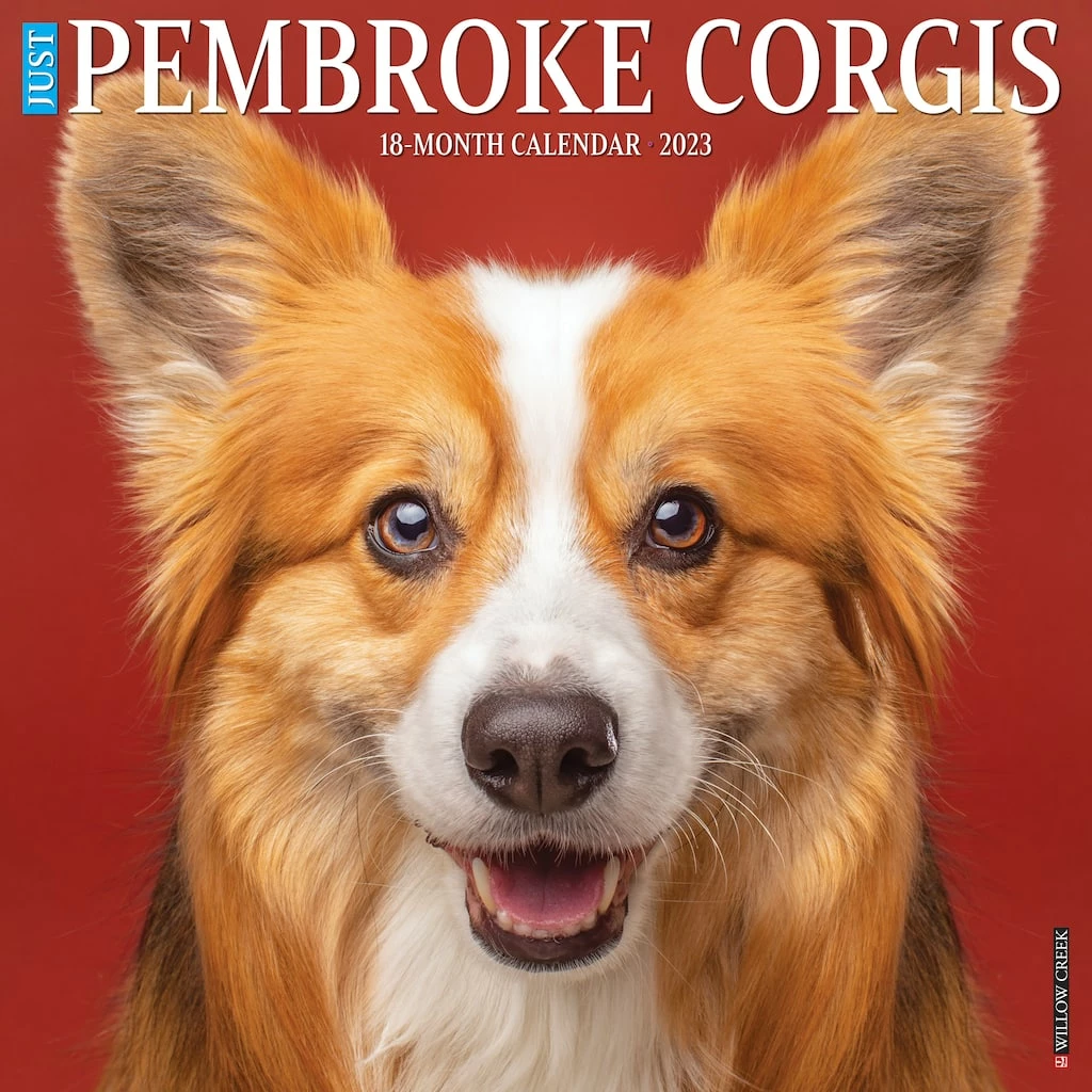 Buy 🥰 2023 Just Pembroke Corgis Wall Calendar by Willow Creek Press ❤️ 1 Buy 🥰 2023 Just Pembroke Corgis Wall Calendar by Willow Creek Press ❤️