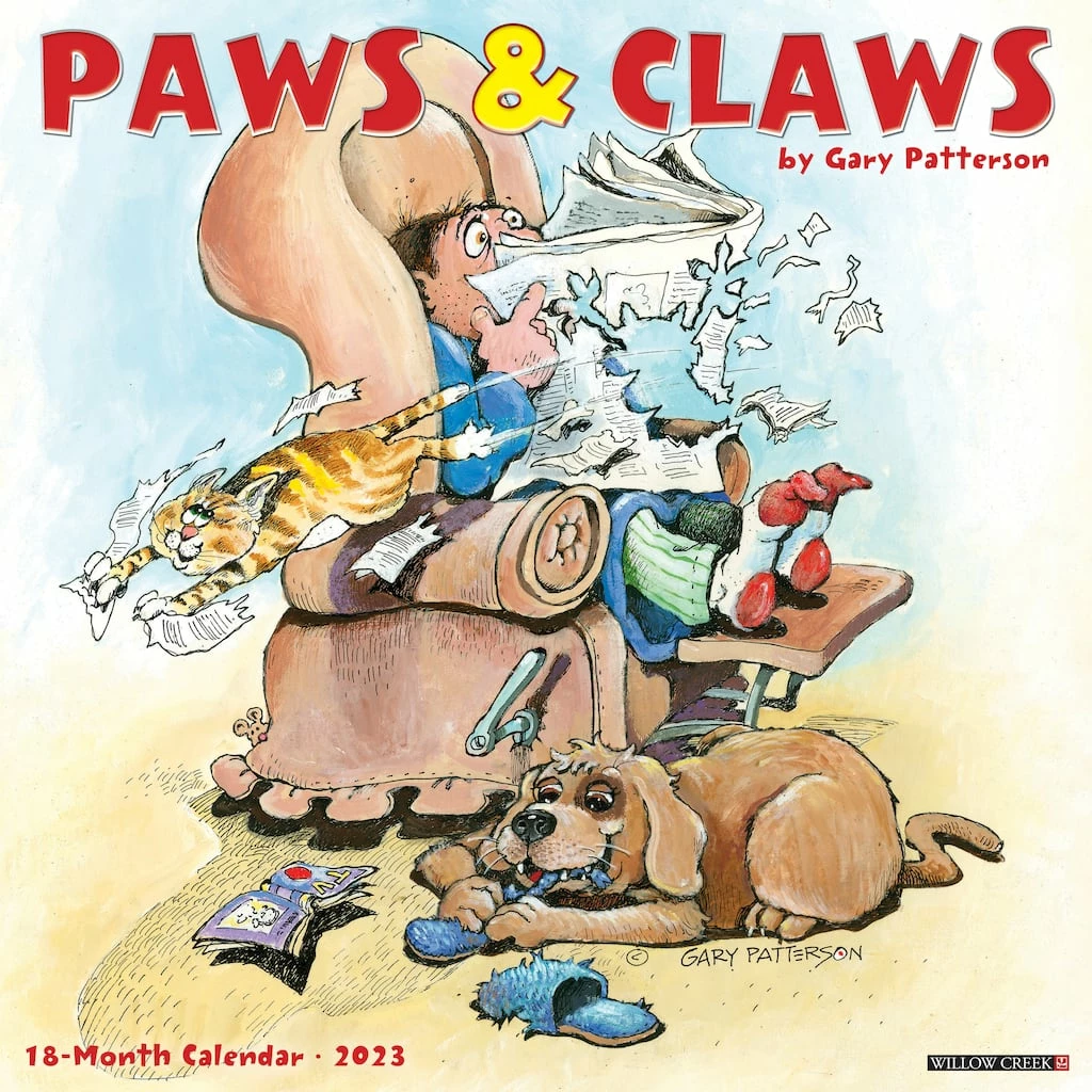 Cheap ๐ฏ 2023 Gary Patterson's Paws & Claws Wall Calendar by Willow Creek Press ๐ 1 Cheap ๐ฏ 2023 Gary Patterson's Paws & Claws Wall Calendar by Willow Creek Press ๐