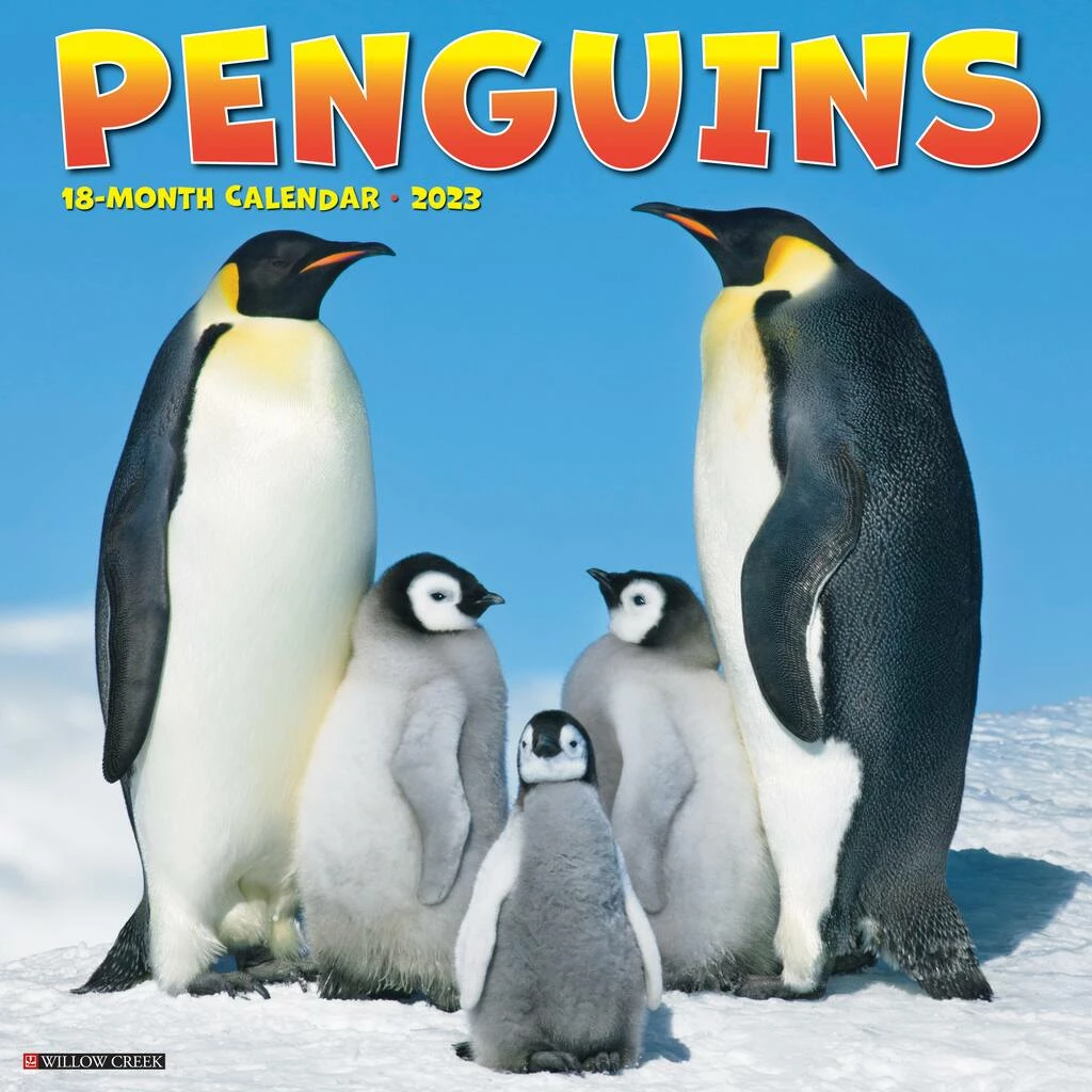 Brand new β 2023 Penguins Wall Calendar by Willow Creek Press π₯ 1 Brand new β 2023 Penguins Wall Calendar by Willow Creek Press π₯