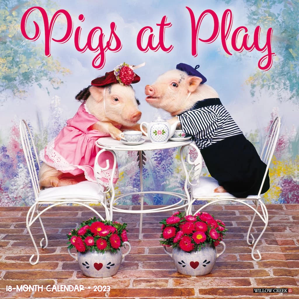 Buy โ๏ธ 2023 Pigs at Play Wall Calendar by Willow Creek Press ๐คฉ 1 Buy โ๏ธ 2023 Pigs at Play Wall Calendar by Willow Creek Press ๐คฉ